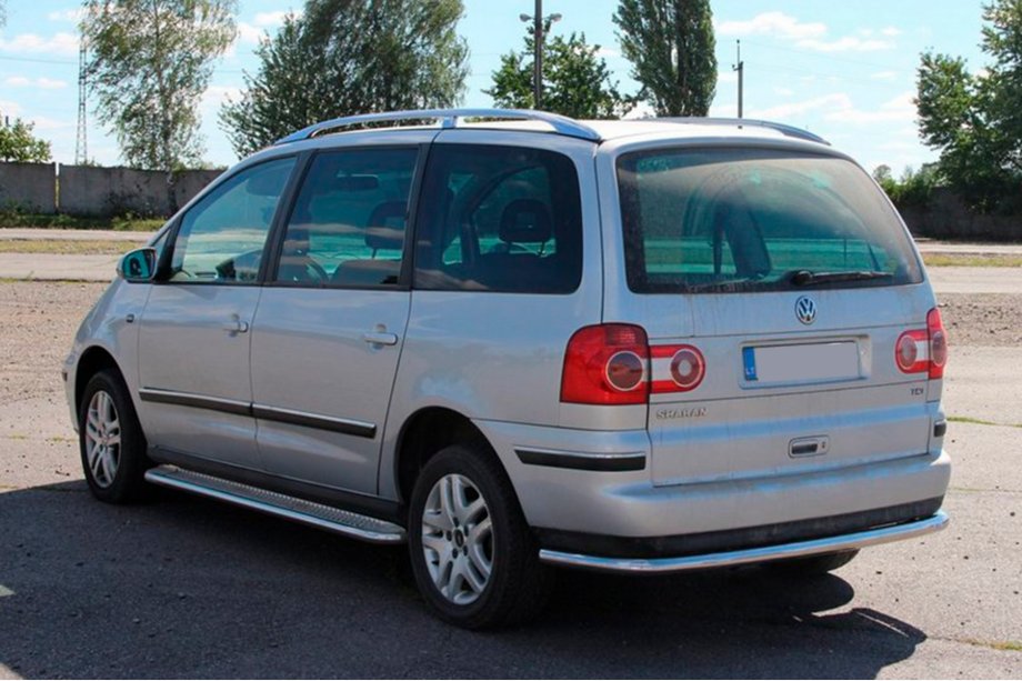 Ford Galaxy 1995-2006 рр. Задній захист AK005 Фото 3