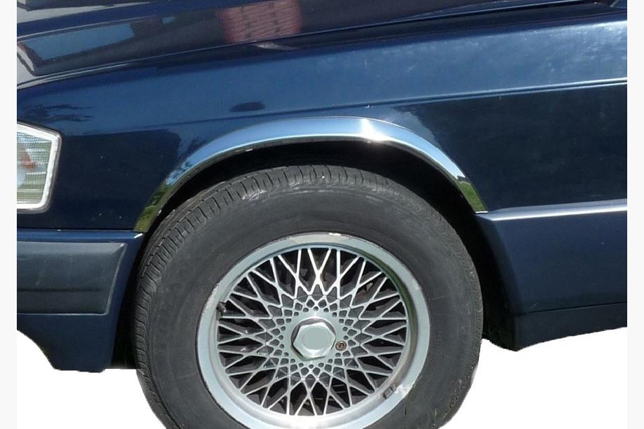 Mercedes W201 (190) 1982-1993 рр. Накладки на арки 1988-1993 (4 шт, нерж) Фото 4