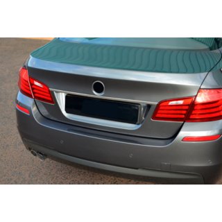 Планка над номером SD (нерж.) BMW 5 серія F10/F11 2010-2016 рр. фото 4