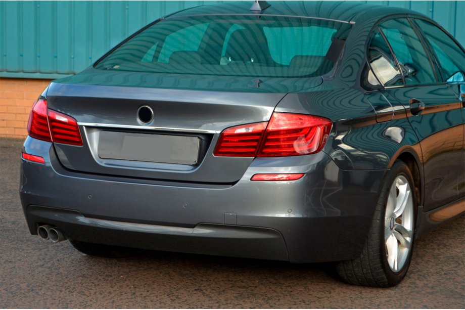 BMW 5 серія F10/F11 2010-2016 рр. Планка над номером SD (нерж.) Фото 6