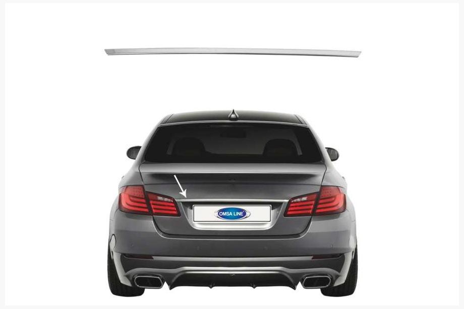 BMW 5 серія F10/F11 2010-2016 рр. Планка над номером SD (нерж.) Фото 8