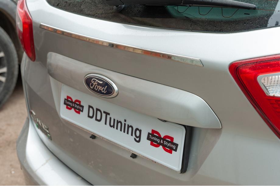 Ford C-Max/Grand C-Max 2010-2019 рр. Планка над номером OmsaLine (нерж.) Image