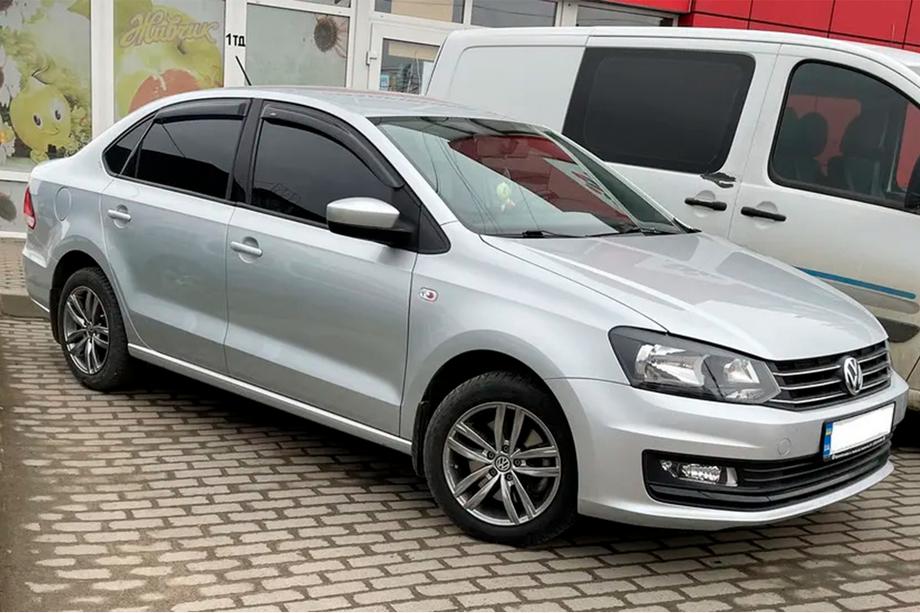 Volkswagen Jetta 2011-2018 рр. Вітровики (4 шт, HIC) Фото 1