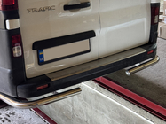 Nissan NV300/Primastar 2016- рр. Задні куточки (2 шт., нерж) фото 1