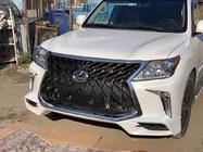 Lexus LX570/450d 2008-2022 рр. Передній бампер для 2008-2015 в стилі рестайлінгу (під фарбування) фото 9
