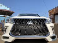 Lexus LX570/450d 2008-2022 рр. Передній бампер для 2008-2015 в стилі рестайлінгу (під фарбування) фото 11