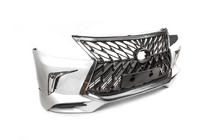 Lexus LX570/450d 2008-2022 рр. Передній бампер для 2008-2015 в стилі рестайлінгу (під фарбування) фото 5