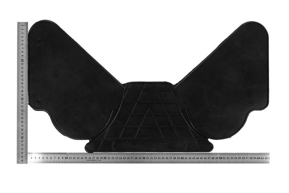 Skoda Octavia II A5 2006-2010 рр. Задня перемичка килимок (Stingray Premium) Image