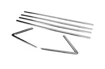 Opel Grandland X 2017- рр. Нижні молдинги стекол (6 шт, нерж) фото 2