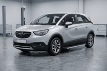 Opel Crossland X 2017-2024 рр. Бокові пороги Maya V1 (2 шт., алюміній) фото 1