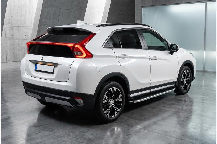 Mitsubishi Eclipse Cross 2017- рр. Бокові пороги Fullmond (2 шт., алюм.) Image