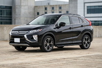 Mitsubishi Eclipse Cross 2017- рр. Бокові пороги Allmond Black (2 шт., алюміній) фото 1