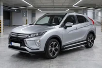 Mitsubishi Eclipse Cross 2017- рр. Бокові пороги Line (2 шт., алюміній) фото 1