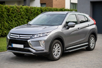 Mitsubishi Eclipse Cross 2017- рр. Бокові пороги Duru (2 шт., алюміній) фото 1