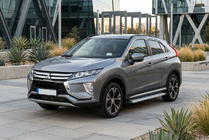 Mitsubishi Eclipse Cross 2017- рр. Бокові пороги Maya V2 (2 шт., алюміній) фото 1