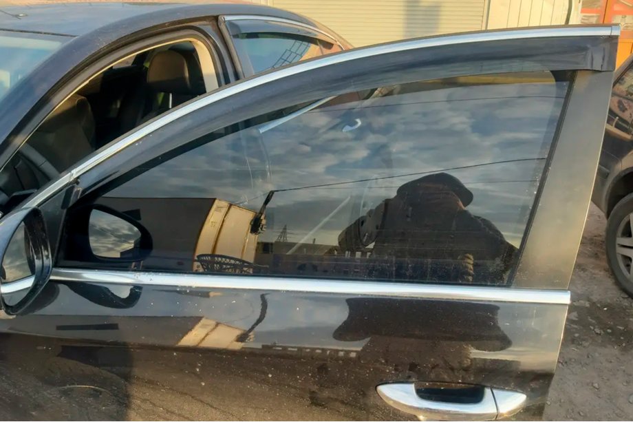 Volkswagen Passat B7 2012-2015 рр. Вітровики з хромованим молдингом молдингом SD (4 шт, EU, HIC) Фото 7