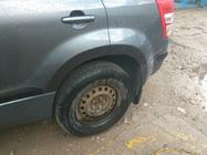 Suzuki Grand Vitara 2005-2017 рр. Накладки на арки (4 шт, чорні) фото 2