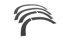 Suzuki Grand Vitara 2005-2017 рр. Накладки на арки (4 шт, чорні) фото 6