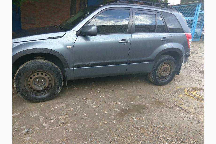 Suzuki Grand Vitara 2005-2017 рр. Накладки на арки (4 шт, чорні) Фото 3