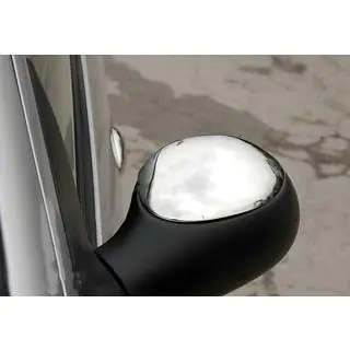 Накладки на дзеркала (2 шт, нерж.) Citroen Xsara Picasso 1999-2012 рр. фото 1