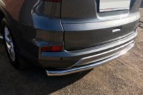 Honda CRV 2012-2016 рр. Задня дуга AK002 (нерж) фото 1