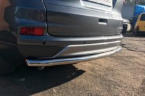 Honda CRV 2012-2016 рр. Задня дуга AK002 (нерж) фото 2