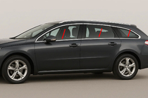Peugeot 508 2010-2018 рр. Нижня окантовка вікон (SW, нерж) фото 1