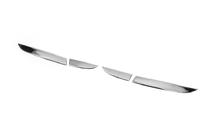 Renault Clio IV 2012-2019 рр. Накладка на задні ліхтарі (2 шт, нерж.) фото 4