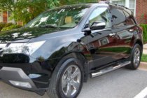 Acura MDX 2007-2013 рр. Бічні труби (2 шт, нерж) фото 2