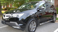 Acura MDX 2007-2013 рр. Бічні труби (2 шт, нерж) фото 2