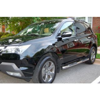 Бічні труби (2 шт, нерж) Acura MDX 2007-2013 рр. фото 2
