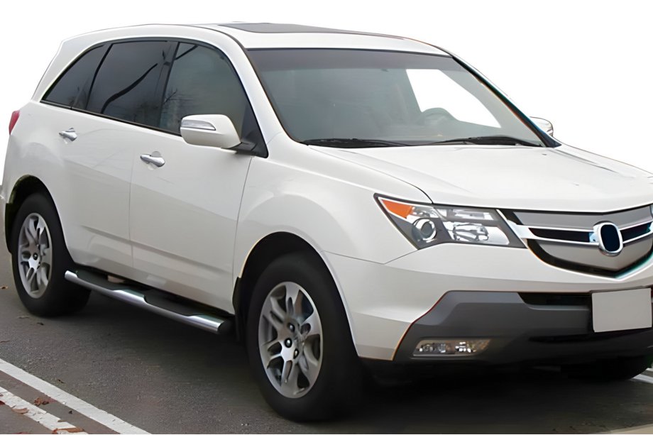 Acura MDX 2007-2013 рр. Бічні труби (2 шт, нерж) Image