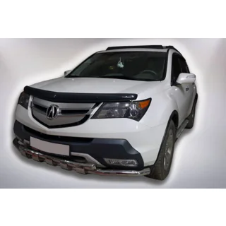 Передній захист B1-47 (нерж) Acura MDX 2007-2013 рр. фото 2
