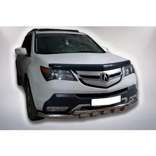 Передній захист B1-47 (нерж) Acura MDX 2007-2013 рр. фото 1