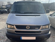 Volkswagen T4 Caravelle/Multivan 1990-2003 рр. Вії Косою капот (2 шт) Чорний глянець фото 3