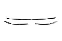 Volkswagen Tiguan 2016-2023 рр. Накладки на кант решітку і фари 2016-2020 (3 шт, нерж) фото 2