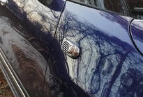 Fiat 500/500L 2013-2022 рр. Решітка на повторювач Овал (2 шт, ABS) фото 1