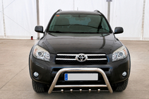 Toyota Rav 4 2006-2013 рр. Кенгурятник WT003 (нерж) фото 1