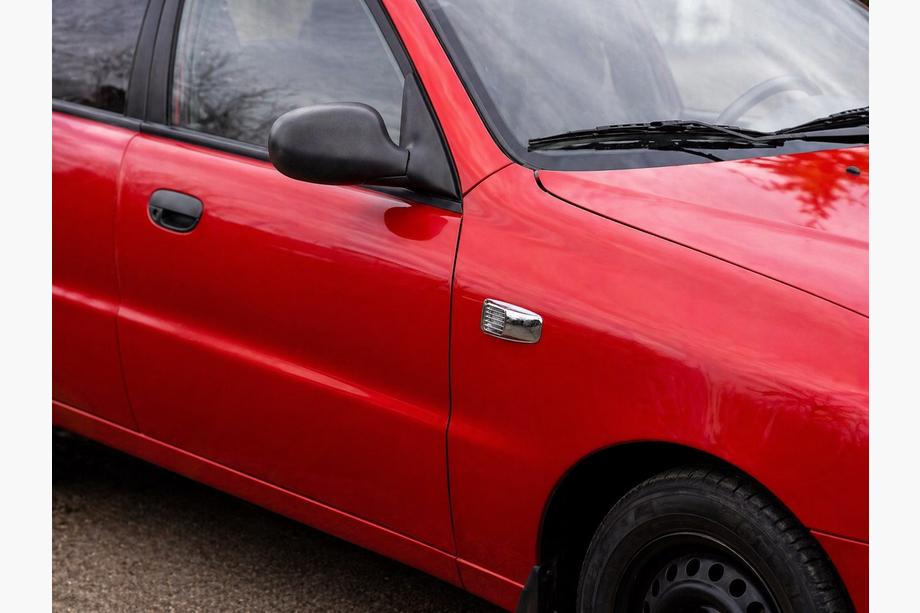 Daewoo Lanos 1998-2017 рр. Решітка на повторювач Прямокутник (2 шт, ABS) Image