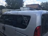 Fiat Doblo II 2010-2022 рр. РОЗПРОДАЖ!!! Рейлінги Сірий металік Стандартна база фото 6
