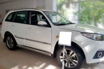 Chery Tiggo 3 2005- рр. Бічні труби (2 шт., нерж) фото 2