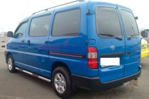 Toyota HiAce Бічні труби (2 шт., нерж) фото 1