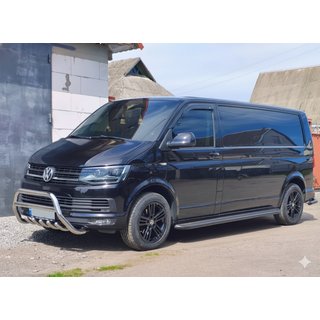 Кенгурятник WT003-4 (нерж) Volkswagen T6 2015-2024 рр. фото 1