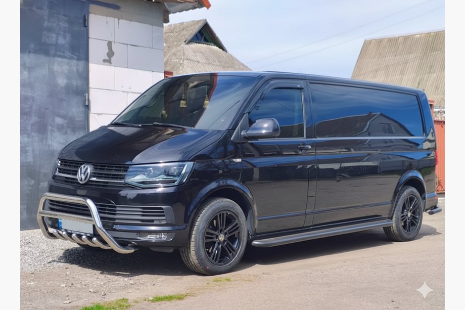 Volkswagen T6 2015-2024 рр. Кенгурятник WT003-4 (нерж) Image