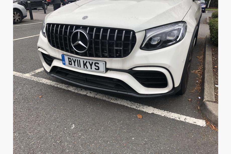Mercedes GLC coupe C253 2016-2023 рр. Комплект обвісів 2015-2019 (GLC63 AMG) Фото 4