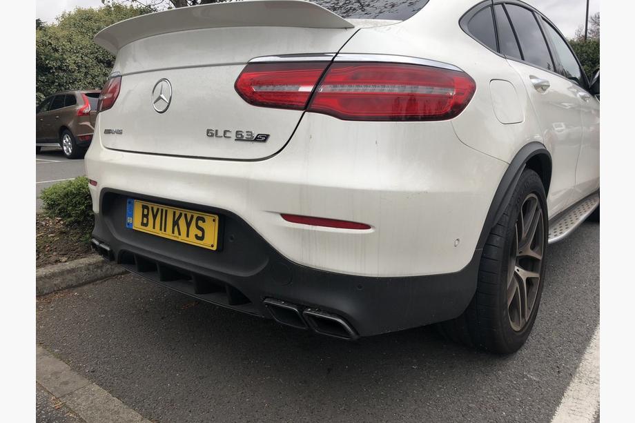 Mercedes GLC coupe C253 2016-2023 рр. Комплект обвісів 2015-2019 (GLC63 AMG) Фото 7