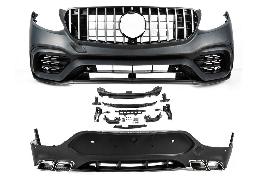 Mercedes GLC coupe C253 2016-2023 рр. Комплект обвісів 2015-2019 (GLC63 AMG) Фото 2