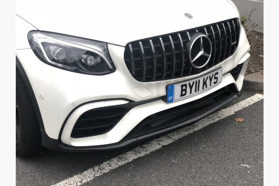 Mercedes GLC coupe C253 2016-2023 рр. Передня решітка GT Panamericana (2015-2019) Фото 2