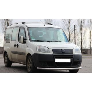 Передній захист ST008 (нерж) Fiat Doblo I 2001-2005 рр. фото 3