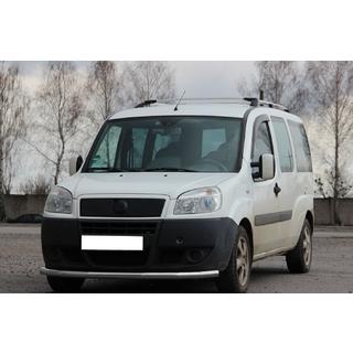 Передній захист ST008 (нерж) Fiat Doblo I 2001-2005 рр. фото 1